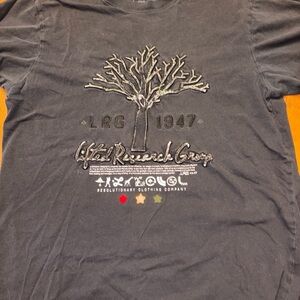 Rare Vintage LRG Men's Black Graphic T-Shirt